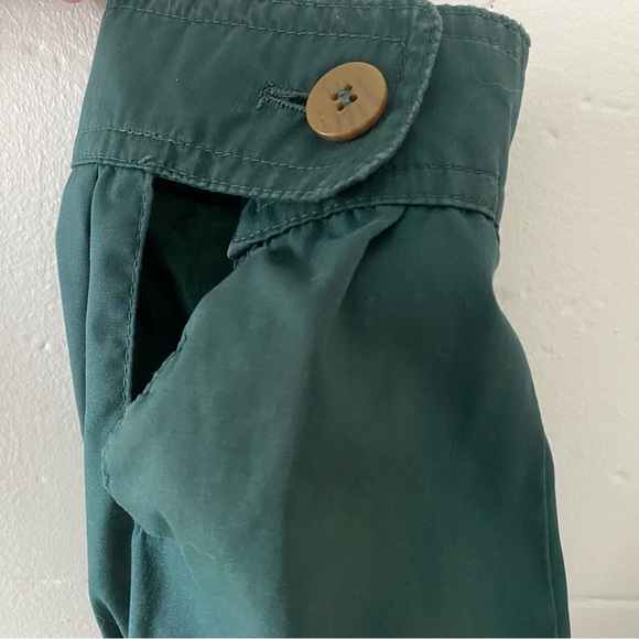 Vintage Military Style Green Jacket Bomber with Logo Patch - Picture 7 of 12